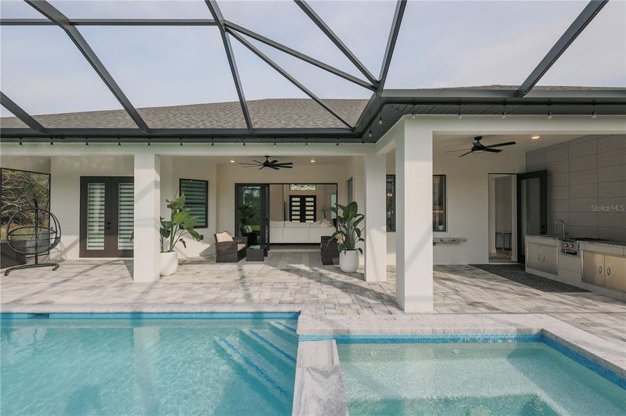 Exterior details and patio area of a home in , Port Charlotte (Image 24).