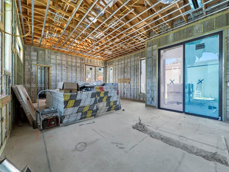 In-progress construction of a new home in , Miami, FL (Image 30). In-progress construction of a new home in , Miami, FL (Image 30).