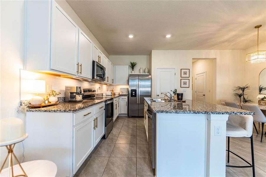 Furnished interior view inside a new home in , Plant City (Image 40).