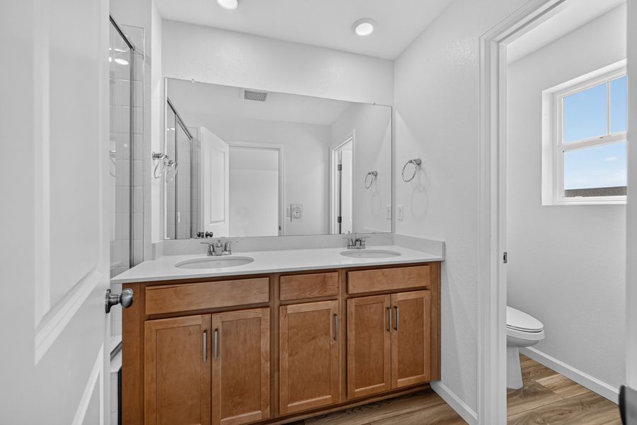 Furnished interior view inside a new home in Sky Ranch, Watkins (Image 7). Furnished interior view inside a new home in Sky Ranch, Watkins (Image 7).