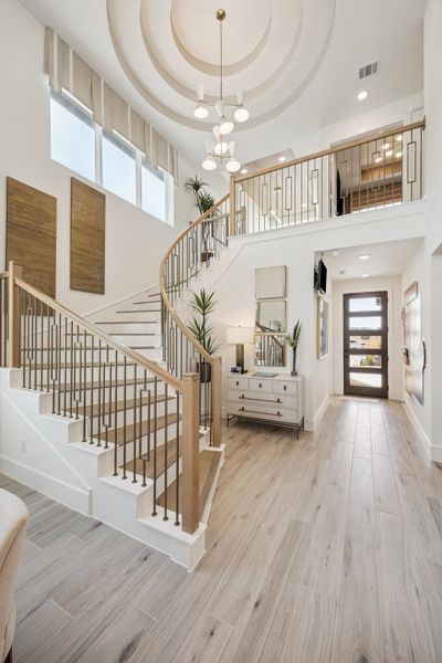 Furnished interior view inside a new home in The Grand Prairie, Hockley (Image 6).