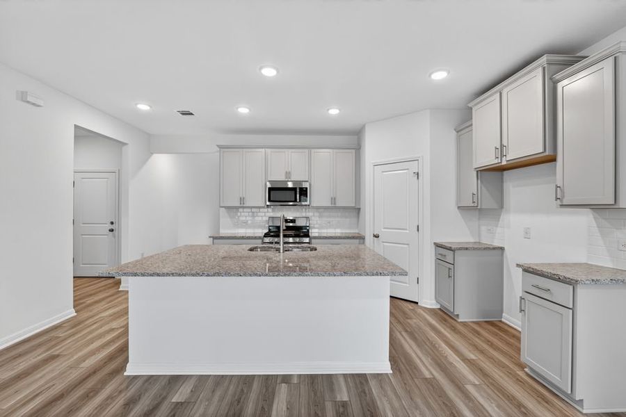 Furnished interior view inside a new home in Lisso, Pflugerville (Image 4).