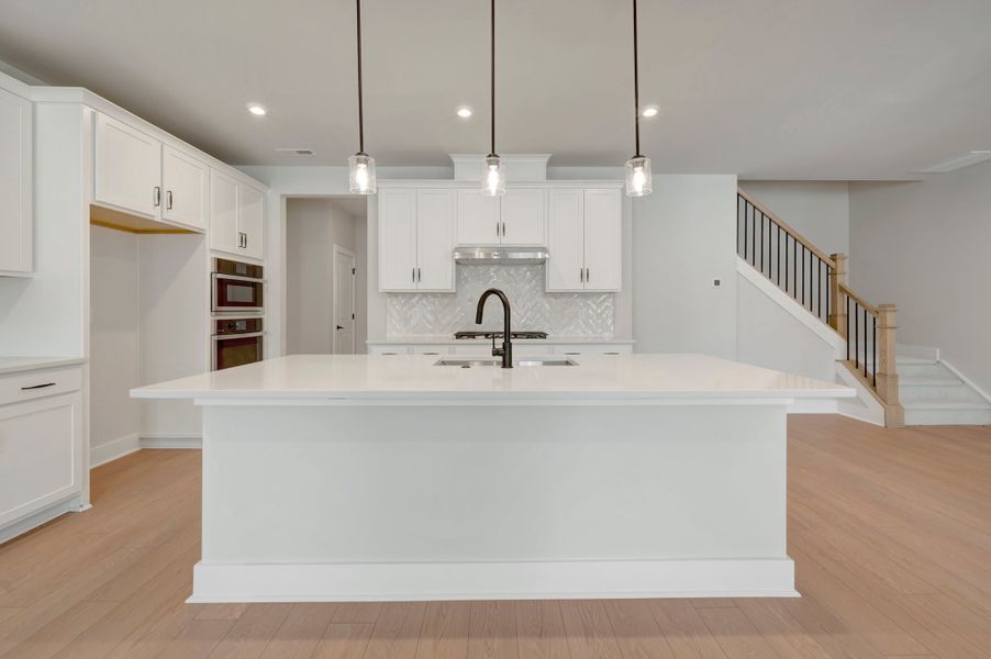 Furnished interior view inside a new home in Seven Oaks, Belmont (Image 6).
