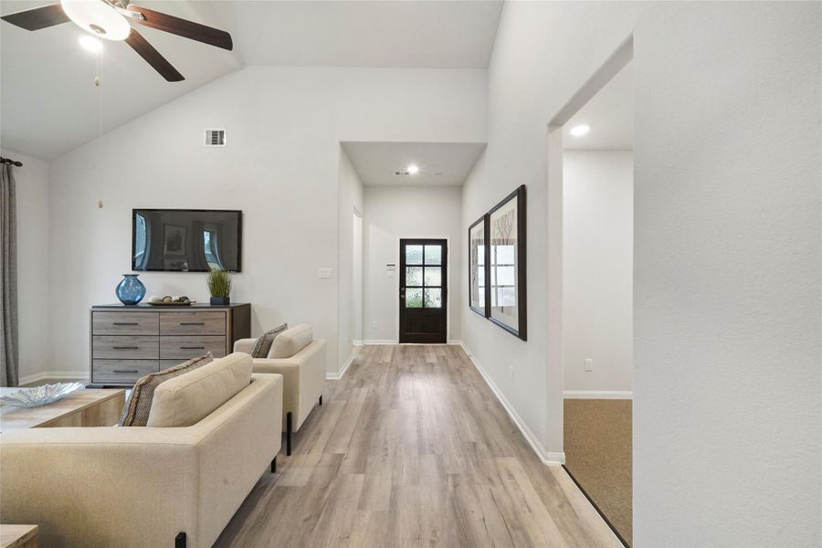 Furnished interior view inside a new home in Liberty Estates, Cleveland (Image 24).