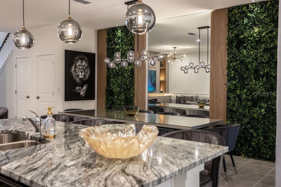 Furnished interior view inside a new home in , Kissimmee (Image 11). Furnished interior view inside a new home in , Kissimmee (Image 11).