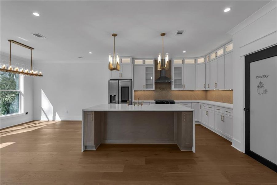 Furnished interior view inside a new home in , Hoschton (Image 44). Furnished interior view inside a new home in , Hoschton (Image 44).