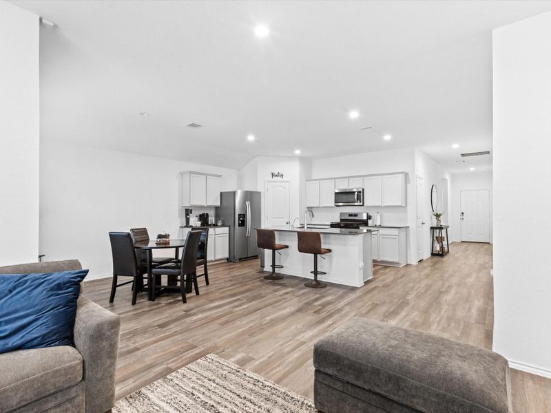 Furnished interior view inside a new home in , Magnolia (Image 16).