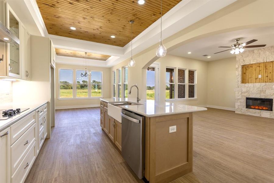 Furnished interior view inside a new home in , Greenville (Image 10). Furnished interior view inside a new home in , Greenville (Image 10).