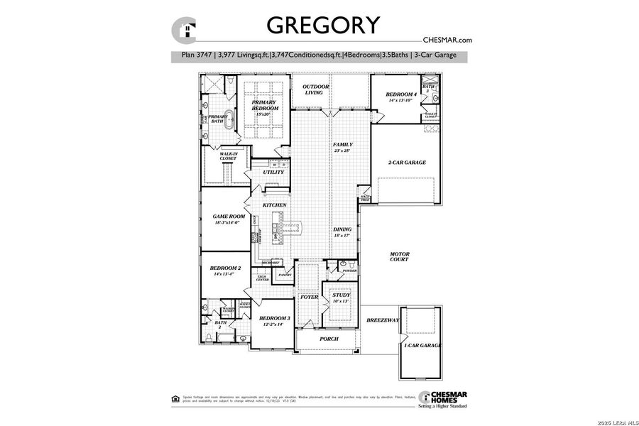 2D floor plan layout of this home in , Castroville, TX (Image 5).