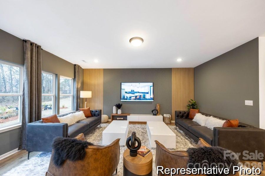 Furnished interior view inside a new home in Huntington Hills, Lincolnton (Image 19).