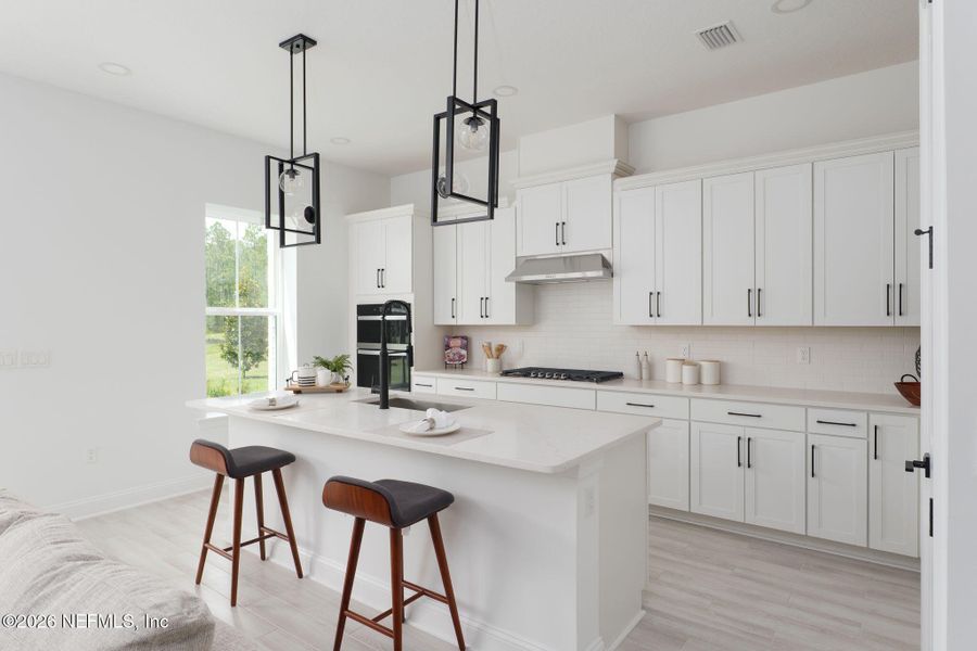 Furnished interior view inside a new home in , St. Augustine (Image 12).