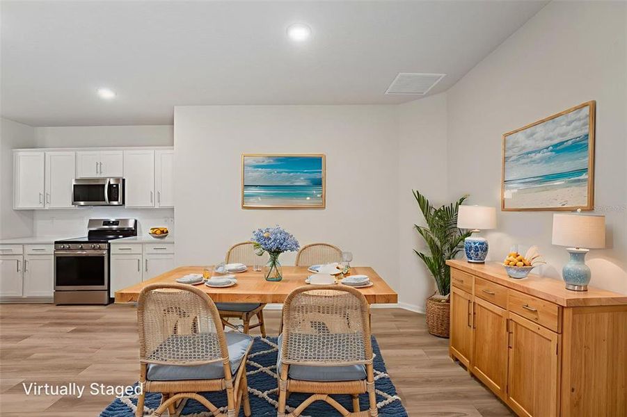 Furnished interior view inside a new home in , Palm Coast (Image 10).