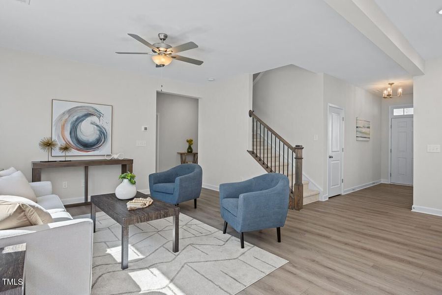 Furnished interior view inside a new home in Wellers Knoll, Lillington (Image 10).
