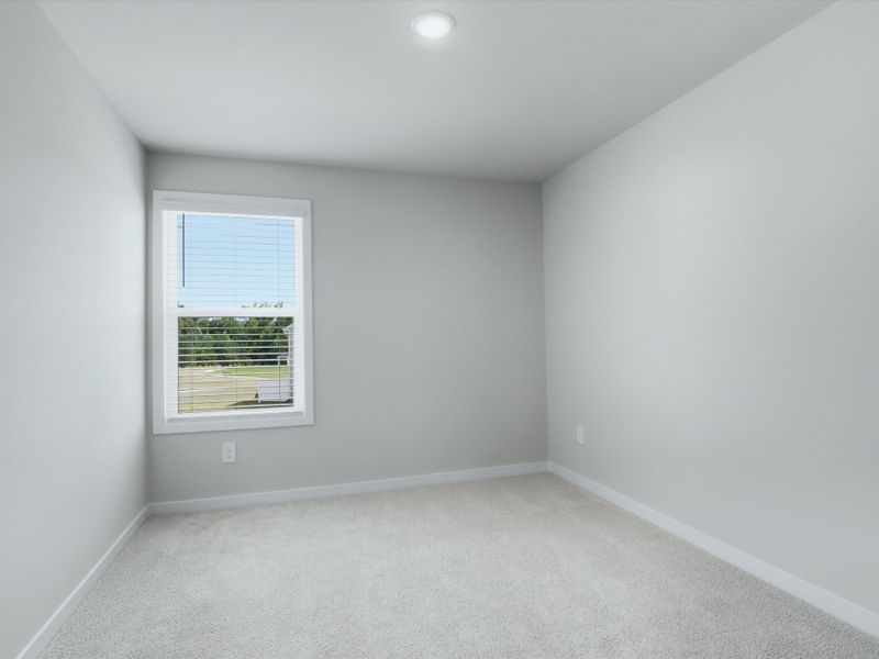 Spacious, unfurnished interior of a new home in Oakwood Townes, Mebane (Image 15).
