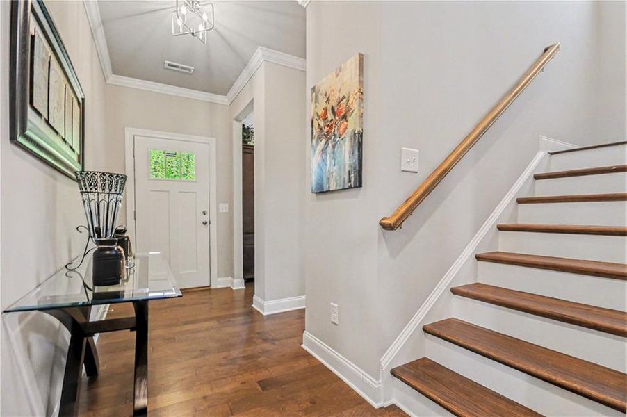 Furnished interior view inside a new home in , Canton (Image 19).