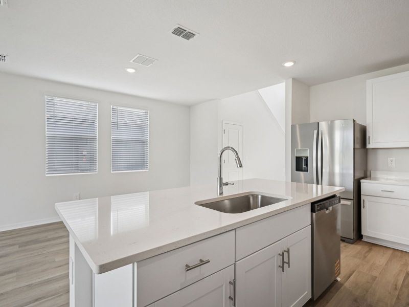 Furnished interior view inside a new home in Magnolia Bay - Premier Series, Nokomis (Image 2).