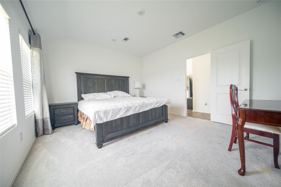 Furnished interior view inside a new home in Walnut Creek at Stone Creek: Wildflower II Collection, Rosenberg (Image 15). Furnished interior view inside a new home in Walnut Creek at Stone Creek: Wildflower II Collection, Rosenberg (Image 15).