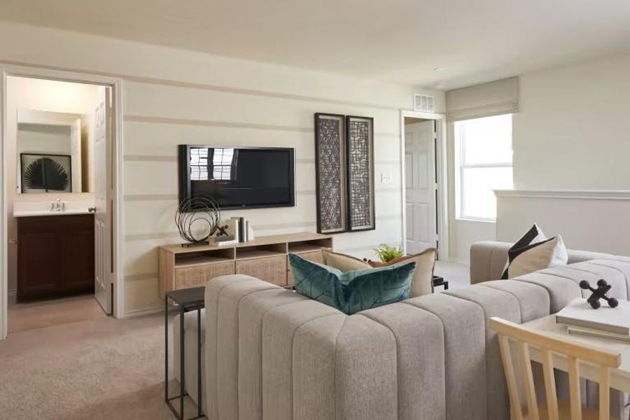 MODEL HOME images may NOT be consistent with the finished product.