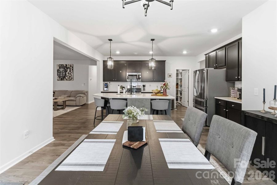 Furnished interior view inside a new home in McFarland Estates, York (Image 9).