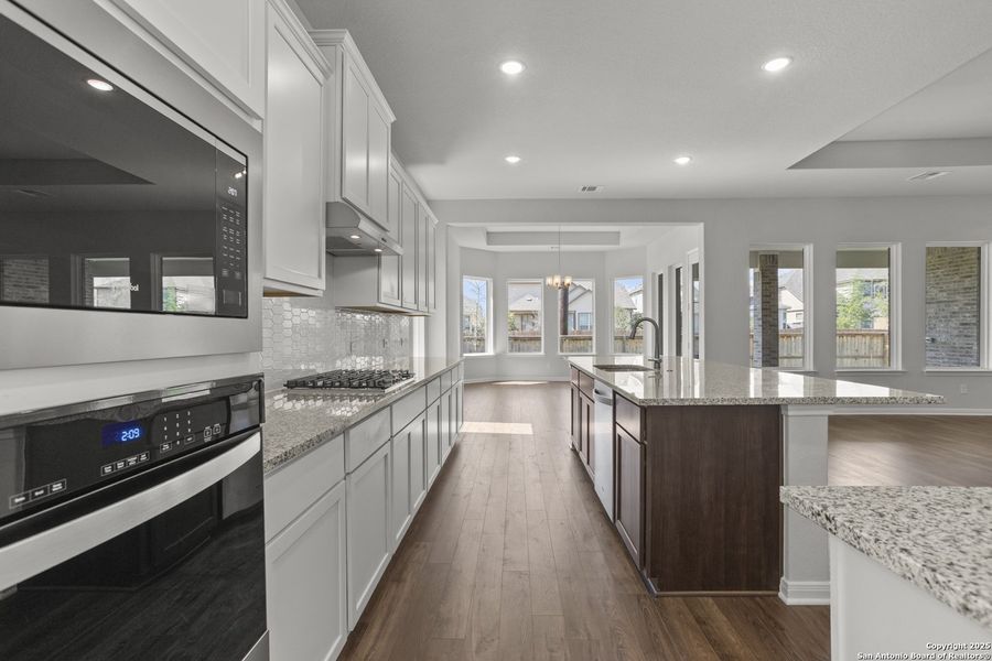 Furnished interior view inside a new home in Stillwater Ranch, San Antonio (Image 15).
