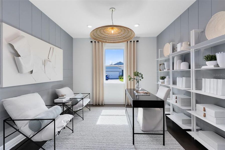 Furnished interior view inside a new home in Winding Meadows, Apopka (Image 3).