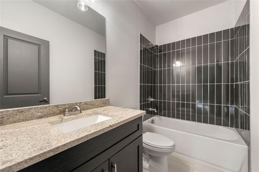 Furnished interior view inside a new home in Steeplechase, Hoschton (Image 13).