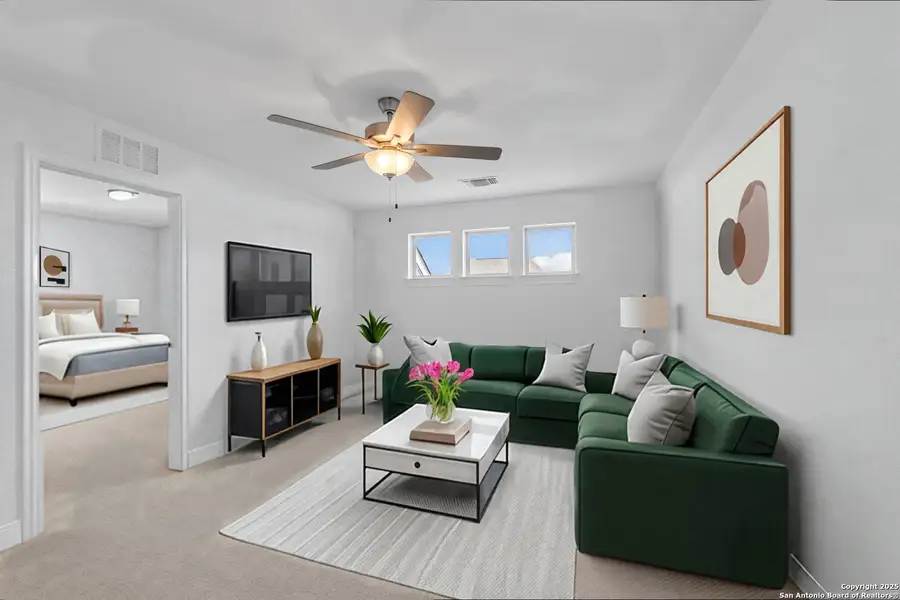 Furnished interior view inside a new home in Dove Song, Marion (Image 8).