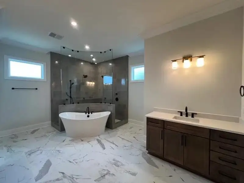 The Belterra D Primary Suite Bathroom The Belterra D Primary Suite Bathroom