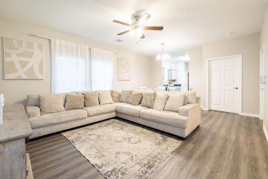 Furnished interior view inside a new home in , Pasadena (Image 23).