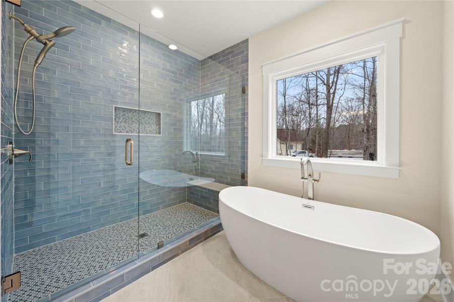 Furnished interior view inside a new home in , Clover (Image 10).