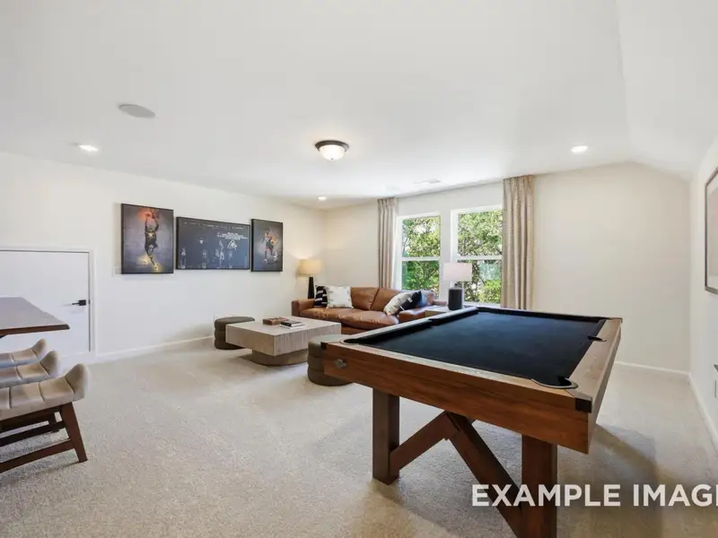 Furnished interior view inside a new home in Rockport, Wake Forest (Image 40). Furnished interior view inside a new home in Rockport, Wake Forest (Image 40).