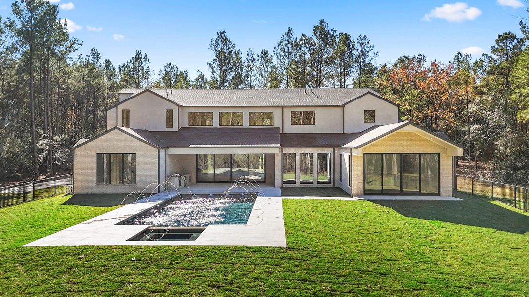 Exterior details and patio area of a home in , Montgomery (Image 27). Exterior details and patio area of a home in , Montgomery (Image 27).