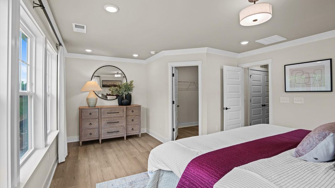 Furnished interior view inside a new home in Spring Village Townhomes, Angier (Image 11).