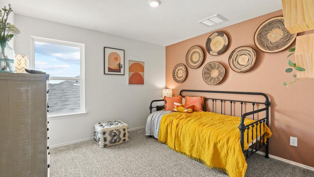 Furnished interior view inside a new home in Lake Conroe Cove, Willis (Image 37).