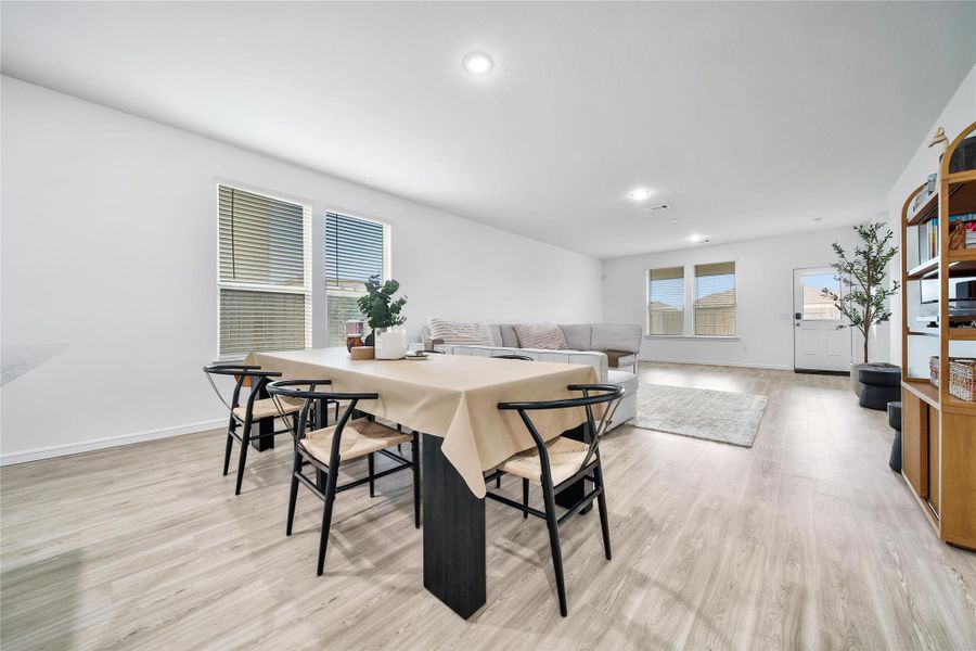 Furnished interior view inside a new home in , Cypress (Image 9).
