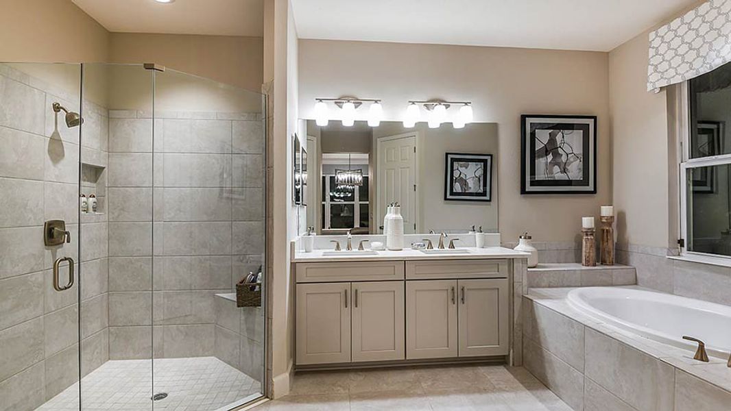Representative furnished interior of a home built from the Saint Thomas by Taylor Morrison in Cassia at Skye Ranch, Sarasota (Image 30).
