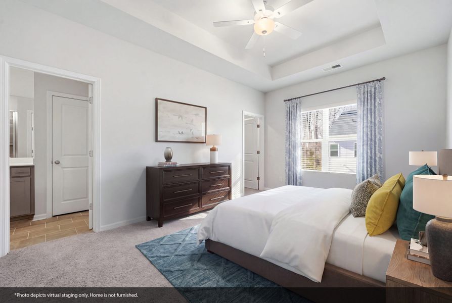 Furnished interior view inside a new home in Lakeview Village, Charlotte (Image 9).