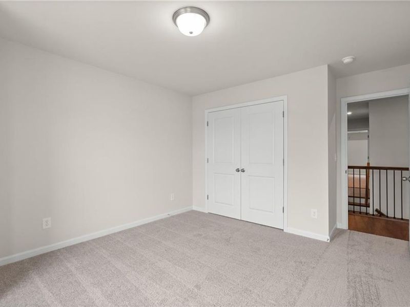 Spacious, unfurnished interior of a new home in The Village at Shallowford, Kennesaw (Image 29).