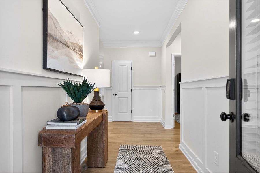 Furnished interior view inside a new home in Southbend, Rome (Image 4). Furnished interior view inside a new home in Southbend, Rome (Image 4).