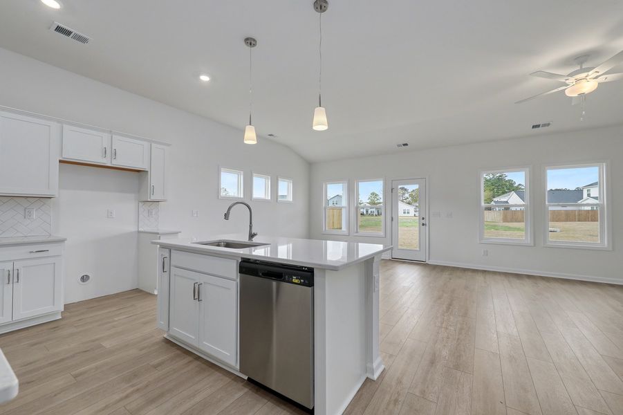 Furnished interior view inside a new home in Garden Grove, Conway (Image 10).