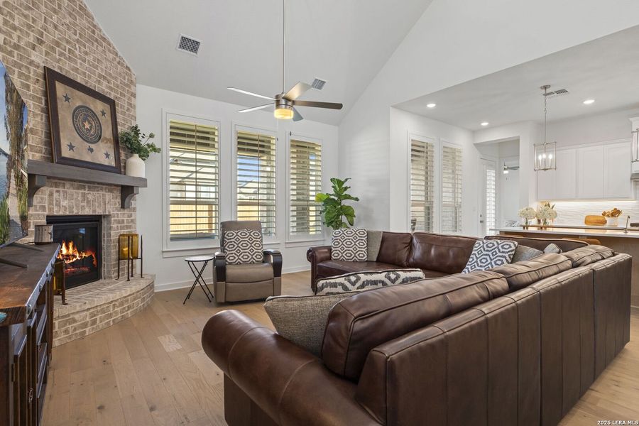 Furnished interior view inside a new home in , Kyle (Image 13).