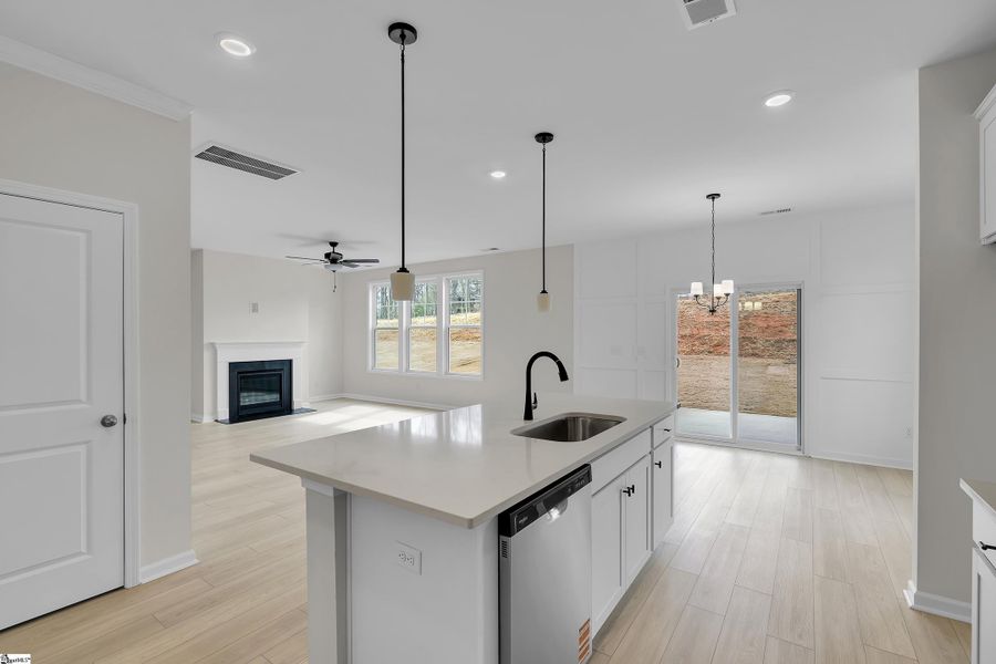 Furnished interior view inside a new home in Lynbrook, Boiling Springs (Image 7). Furnished interior view inside a new home in Lynbrook, Boiling Springs (Image 7).