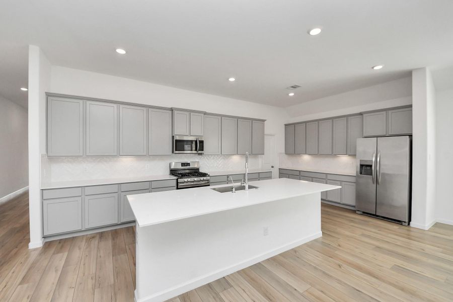 Furnished interior view inside a new home in Tavola: Fairway Collection, New Caney (Image 7).