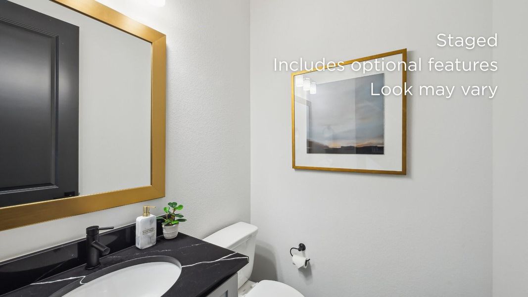 Furnished interior view inside a new home in Woodhavyn 60', Magnolia (Image 17).