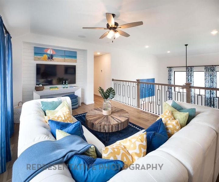 Furnished interior view inside a new home in Hillstead, Lavon (Image 20).