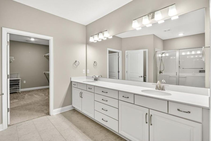 Furnished interior view inside a new home in , Cumming (Image 3).