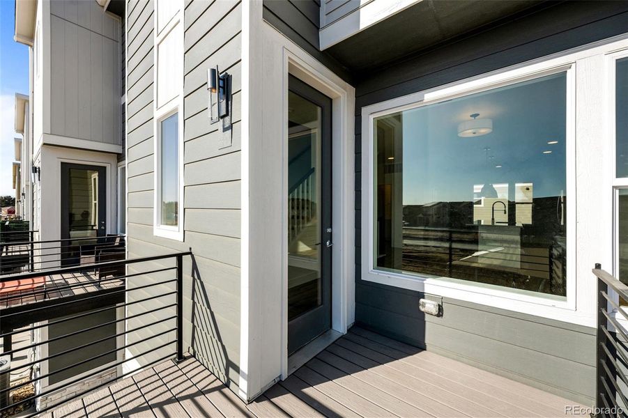 Exterior details and patio area of a home in , Denver (Image 20).