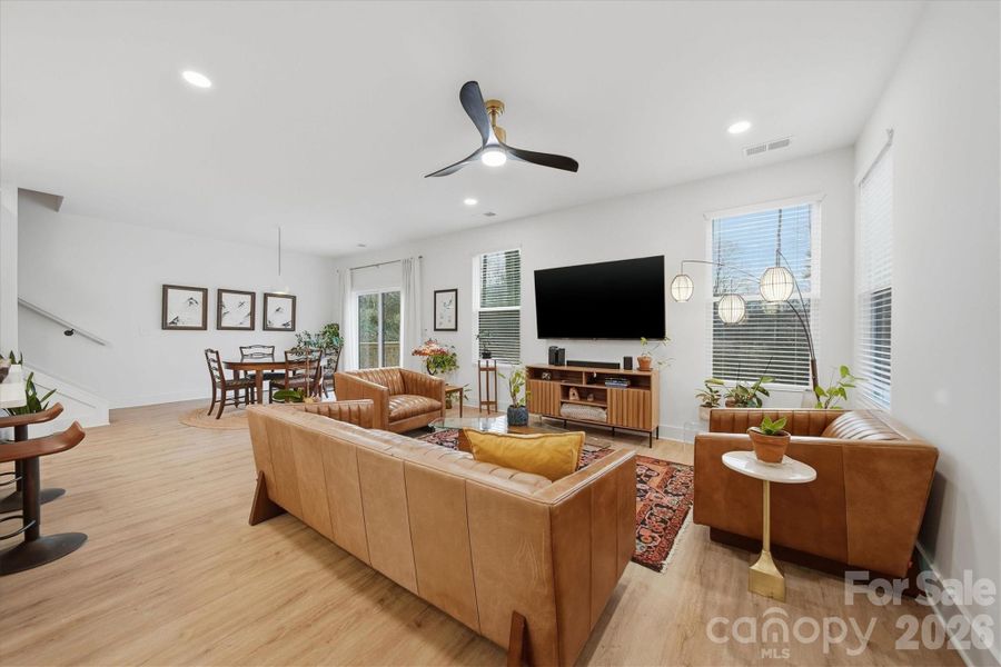 Furnished interior view inside a new home in , Conover (Image 32).