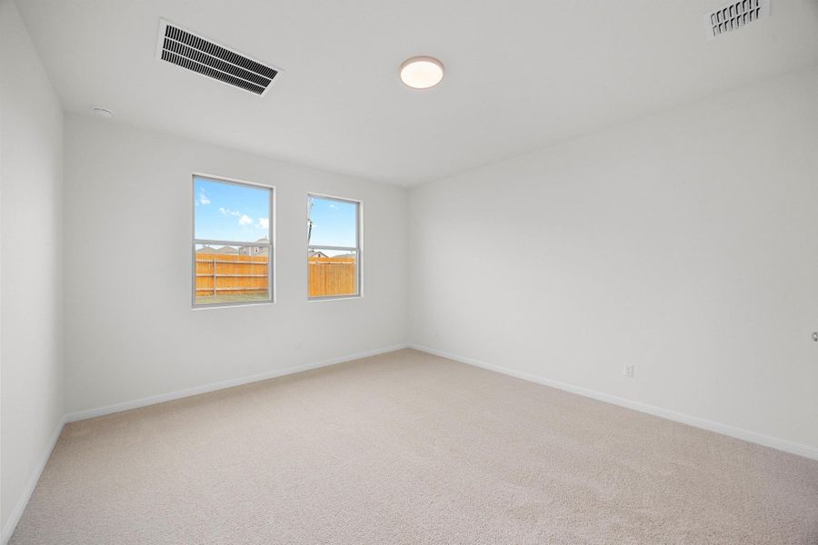 Spacious, unfurnished interior of a new home in Trinity Ranch, Elgin (Image 26). Spacious, unfurnished interior of a new home in Trinity Ranch, Elgin (Image 26).