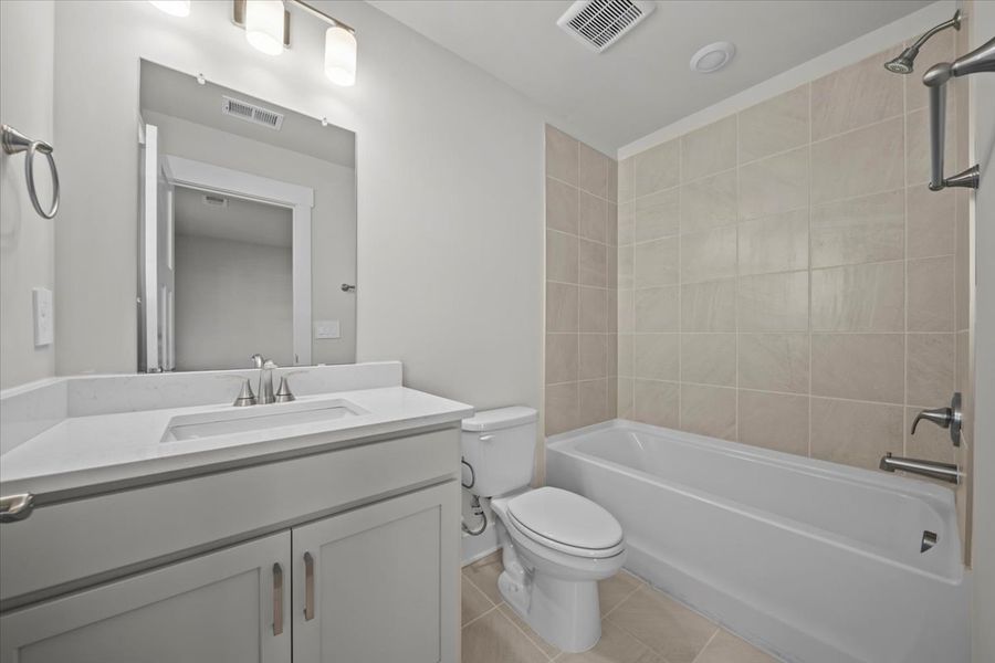 Furnished interior view inside a new home in Cedar Shoals - Signature Collection, Piedmont (Image 9).